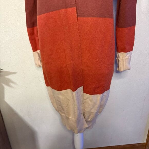 Goodnight Macaroon Colorblock Open Front Cardigan - Picture 3 of 5